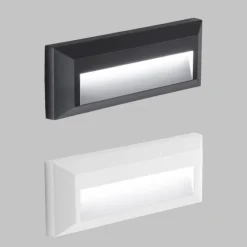 Segnapasso Led-IsyLuce Segnapasso led 2w 4000k da esterno bianco antracite