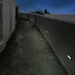 Segnapasso Led-IsyLuce Segnapasso led 2w 4000k da esterno bianco antracite