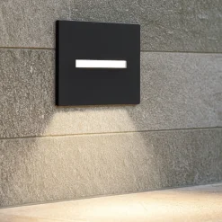 Segnapasso Led-Gea Luce Segnapasso led antracite per esterno ip54 led 3w cct