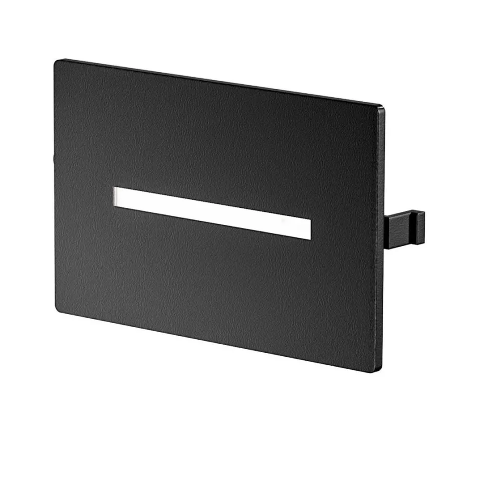 Segnapasso Led-Gea Luce Segnapasso led antracite per esterno ip54 led 3w cct