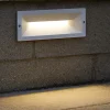 Segnapasso Led-Selezionato da Mazzolaluce Segnapasso led bianco da esterno per incasso parete 12w 3000k ip65