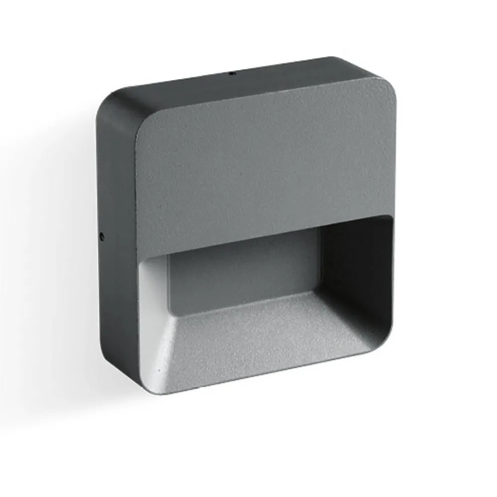 Segnapasso Led-Selezionato da Mazzolaluce Segnapasso ledb quadrato per esterno led 6w 4000k ip65