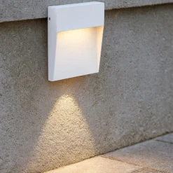 Segnapasso Led-Selezionato da Mazzolaluce Segnapasso led da esterno bianco 3w 3000k ip65