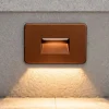 Segnapasso Led-Top Light Segnapasso led da esterno corten per incasso parete led cct ip65