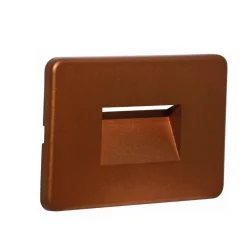 Segnapasso Led-Top Light Segnapasso led da esterno corten per incasso parete led cct ip65
