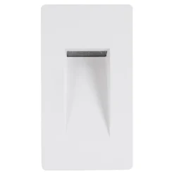 Segnapasso Led-Selezionato da Mazzolaluce Segnapasso led da esterno incasso bianco 1,5w 3000k 220v