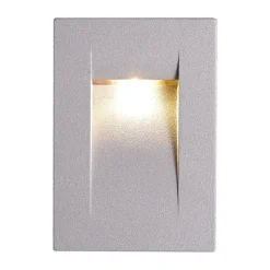 Segnapasso Led-Selezionato da Mazzolaluce Segnapasso led da esterno incasso grigio 3w 3000k