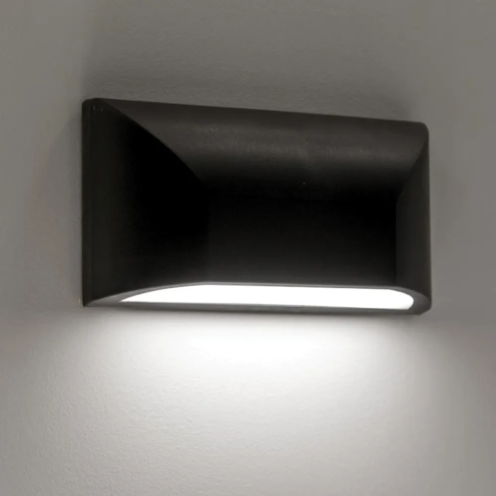 Segnapasso Led-Selezionato da Mazzolaluce Segnapasso led da esterno nero 6w 6000k ip65 fp