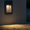 Segnapasso Led-Selezionato da Mazzolaluce Segnapasso led da esterno 3w 3000k a incasso antracite