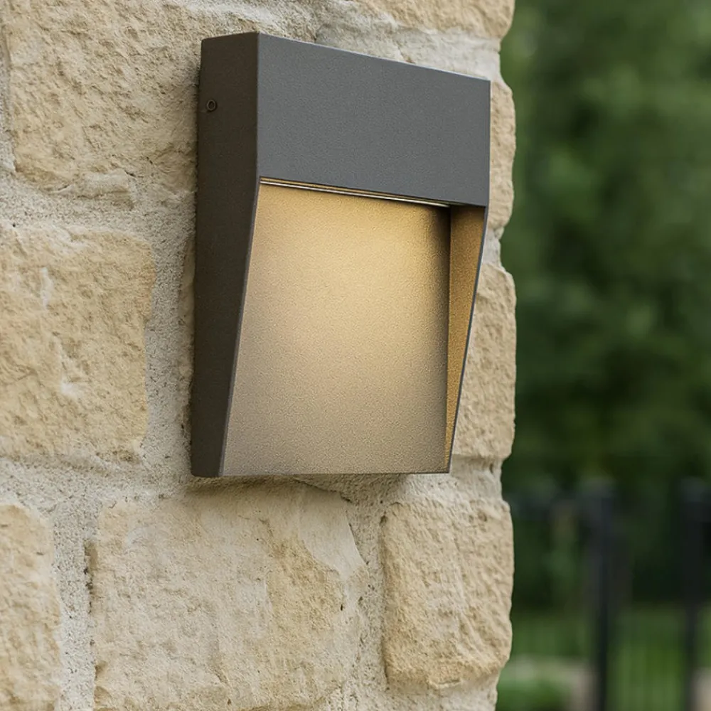 Segnapasso Led-Selezionato da Mazzolaluce Segnapasso led da esterno 6w 4000k grafite ip65