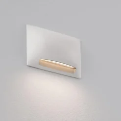 Segnapasso Led-Selezionato da Mazzolaluce Segnapasso led esterno bianco rettangolare 5w 3000k ip65