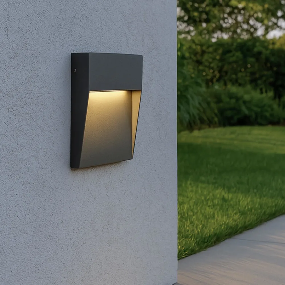 Segnapasso Led-Selezionato da Mazzolaluce Segnapasso led grafite per esterno 3w 3000k ip65