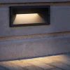 Segnapasso Led-Gea Luce Segnapasso led incasso da esterno 13w 4000k antracite ohrm
