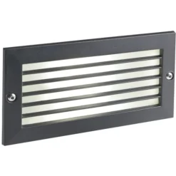 Segnapasso Led-Selezionato da Mazzolaluce Segnapasso led incasso per esterno 10w 4000k nero