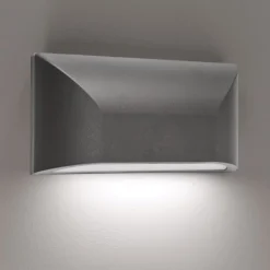 Segnapasso Led-Selezionato da Mazzolaluce Segnapasso led 3000k 6w da esterno grigio antracite fp