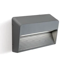 Segnapasso Led-Selezionato da Mazzolaluce Segnapasso led per esterni rettangolare grafite 13w 4000k