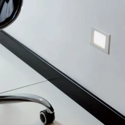 Segnapasso Led-Selezionato da Mazzolaluce Segnapasso led per esterno incasso a parete bianco 3w 3000k