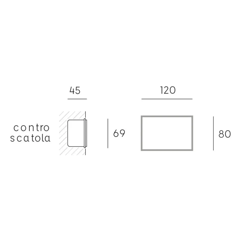 Segnapasso Led-Selezionato da Mazzolaluce Segnapasso led per esterno incasso a parete bianco 3w 3000k