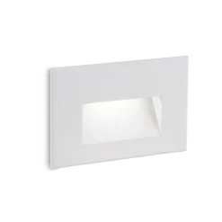 Segnapasso Led-Selezionato da Mazzolaluce Segnapasso led per esterno rettangolare bianco ip65
