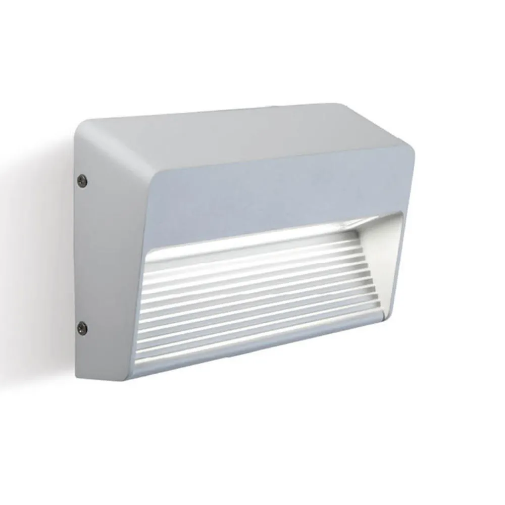 Segnapasso Led-Selezionato da Mazzolaluce Segnapasso led rettangolare a parete led 13w 4000k per esterni