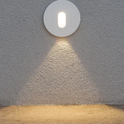 Segnapasso Led-Selezionato da Mazzolaluce Segnapasso led 3w 3000k cri90 rotondo bianco da incasso