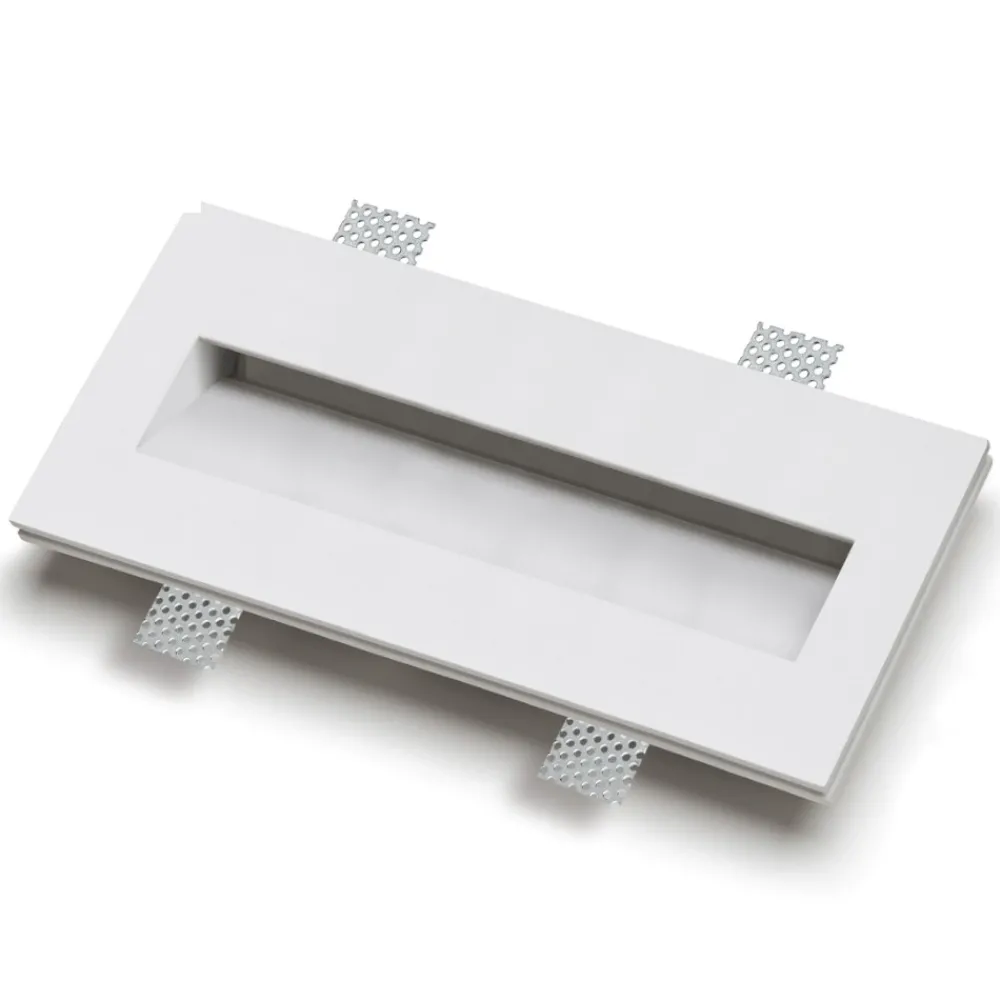 Segnapasso Led-Selezionato da Mazzolaluce Segnapasso led 5,5w 2700k cristaly da incasso a parete
