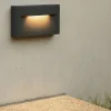 Segnapasso Led-Selezionato da Mazzolaluce Segnapasso led 9w 3000k da esterno antracite fp