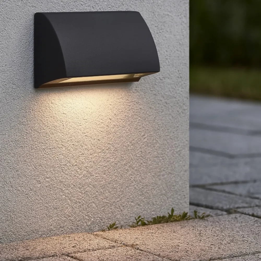 Segnapasso Led-Selezionato da Mazzolaluce Segnapasso led 3w 3000k da esterno antracite