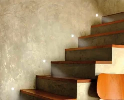 Segnapasso Led-Selezionato da Mazzolaluce Segnapasso led 2w 3000k faretto da incasso a scomparsa scala gesso cristaly