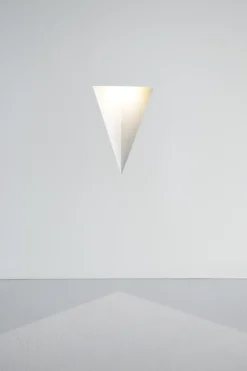 Segnapasso Led-Selezionato da Mazzolaluce Segnapasso led 2w 3000k moderno da incasso in gesso cristaly bianco
