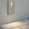 Segnapasso Led-Selezionato da Mazzolaluce Segnapasso led 3w 3000k per interno esterno da incasso grigio