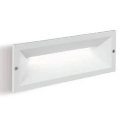 Segnapasso Led-Selezionato da Mazzolaluce Segnapasso per esterni bianco led 12w 4000k da incasso parete ip65