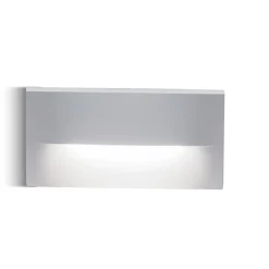 Segnapasso Led-Selezionato da Mazzolaluce Segnapasso per esterni bianco rettangolare led 4w 4000k ip65