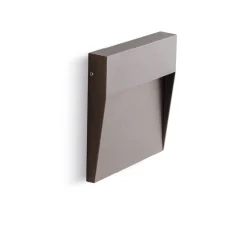 Segnapasso Led-Selezionato da Mazzolaluce Segnapasso per esterni led 6w 4000k da parete corten ip65