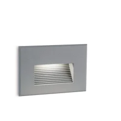 Segnapasso Led-Selezionato da Mazzolaluce Segnapasso per esterno a incasso parete grafite led 3w 3000k