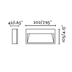 Segnapasso Led-Selezionato da Mazzolaluce Segnapasso per esterno led 9w 3000k senza incasso