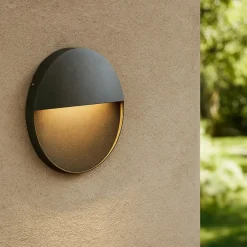 Segnapasso Led-Selezionato da Mazzolaluce Segnapasso rotondo per esterni led 3w 4000k grafite