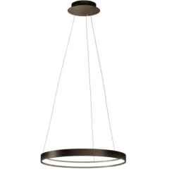 Lampadari Moderni-Sforzin Illuminazione Sforzin anello lampadario moderno metallo bronzo led 3000k