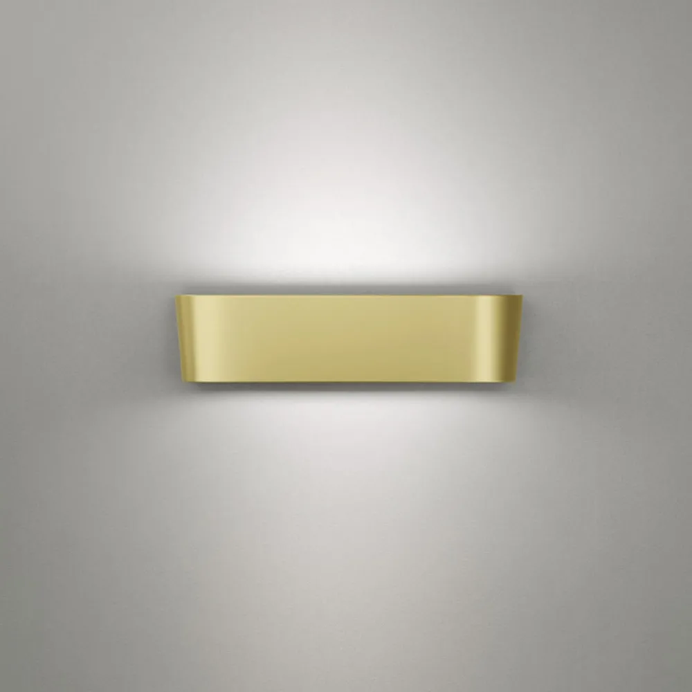 Applique Da Parete-Sforzin Illuminazione Sforzin applique aki oro da parete biemissione led 3000k