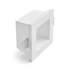 Faretti Da Incasso-Sforzin Illuminazione Sforzin attica faretto da incasso a soffitto gesso quadrato