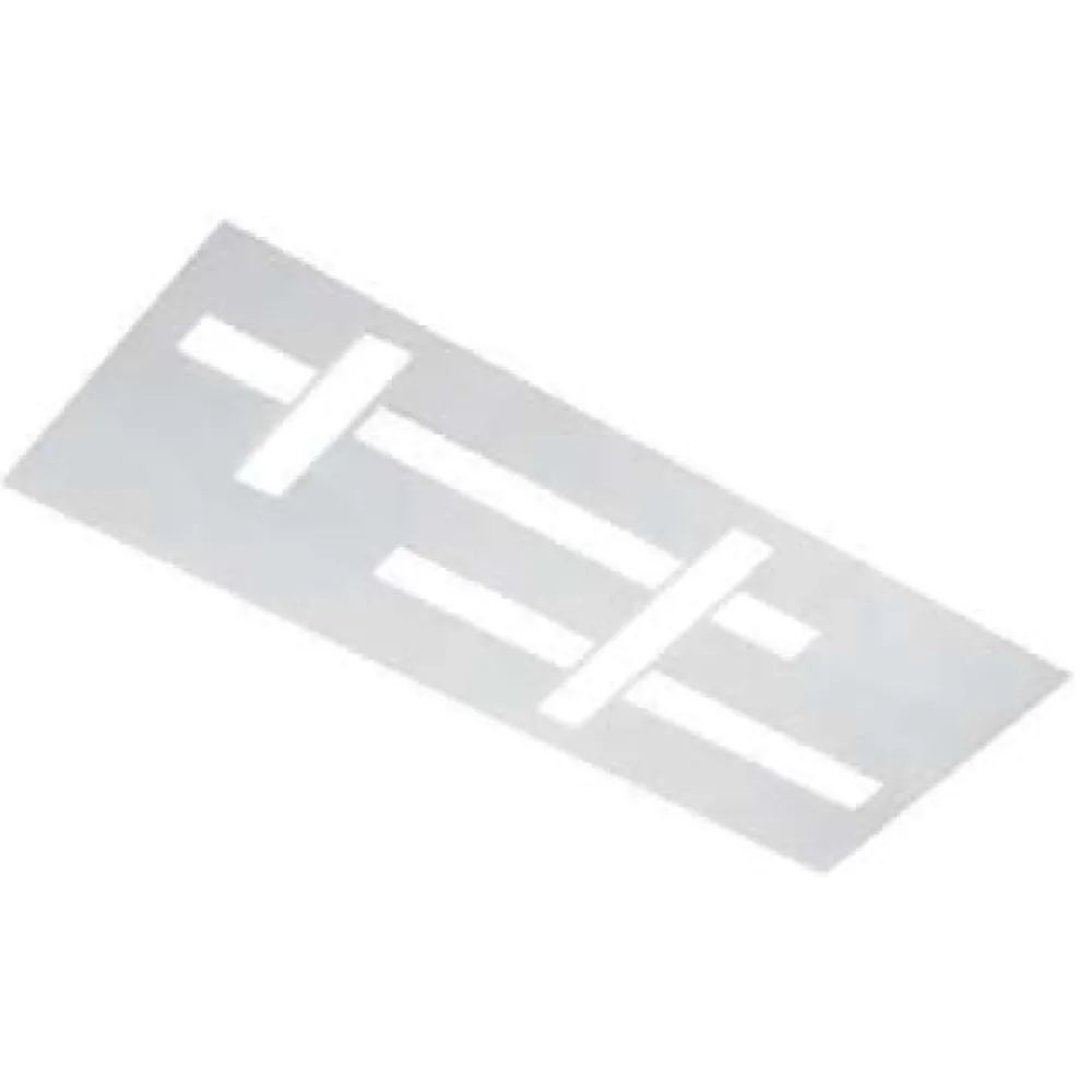 Faretti Da Incasso-Sforzin Illuminazione Sforzin magnesia lampada gesso da incasso 18w 3000k per controsoffitto
