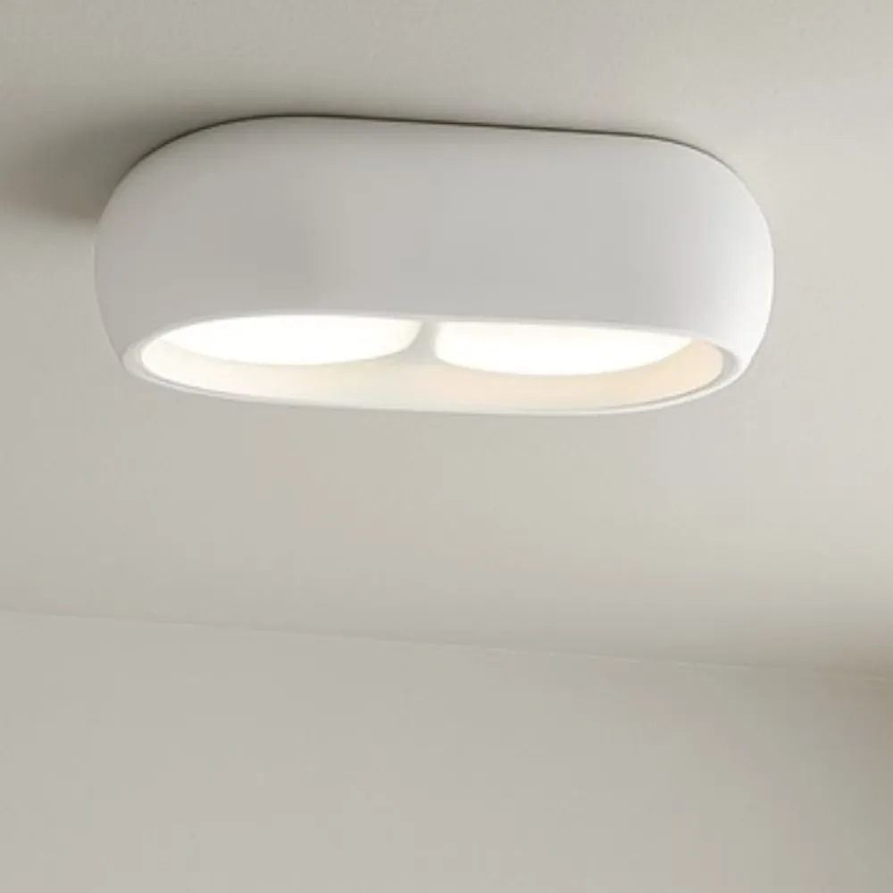 Plafoniere Moderne-Sforzin Illuminazione Sforzin mysia plafoniera da cucina colore bianco