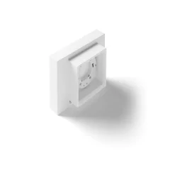 Applique Da Parete-Sforzin Illuminazione Sforzin tecnico applique moderna sibari quadrato gesso bianco gx53