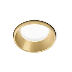 Faretti Da Incasso-Sforzin Illuminazione Sforzin thessaly faretto da incasso rotondo oro gu10