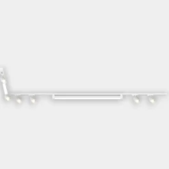 Illuminazione A Binario-Selezionato da Mazzolaluce Sistema a binario ad angolo bianco modulo led 4000k con spot