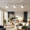 Illuminazione A Binario-Selezionato da Mazzolaluce Sistema a binario 100cm monofase bianco spot e27 orientabili