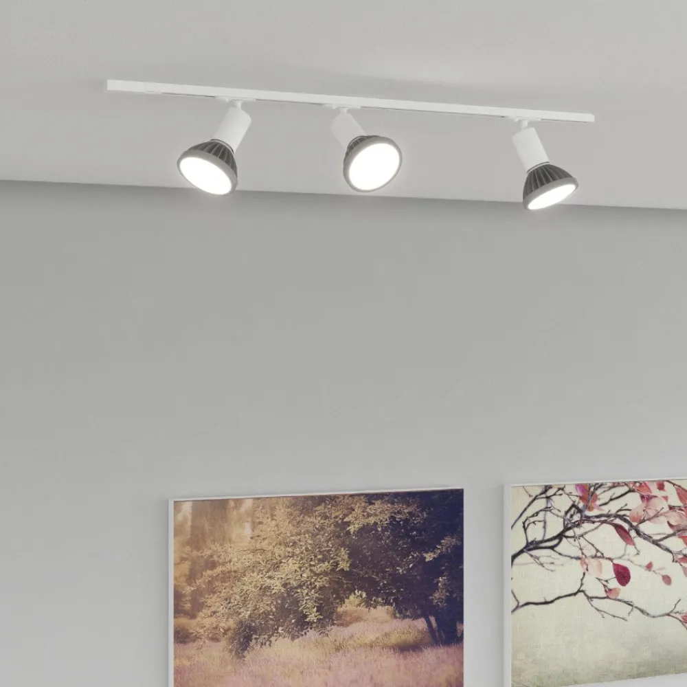 Illuminazione A Binario-Selezionato da Mazzolaluce Sistema a binario 100cm monofase bianco spot e27 orientabili