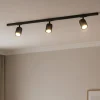 Illuminazione A Binario-Selezionato da Mazzolaluce Sistema a binario 100cm monofase nero con 3 spot orientabili