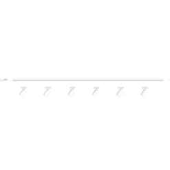 Illuminazione A Binario-Selezionato da Mazzolaluce Sistema a binario 200cm monofase bianco 6 spot e27 orientabili