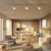 Illuminazione A Binario-Selezionato da Mazzolaluce Sistema binario 100cm bianco con 3 spot orientabili